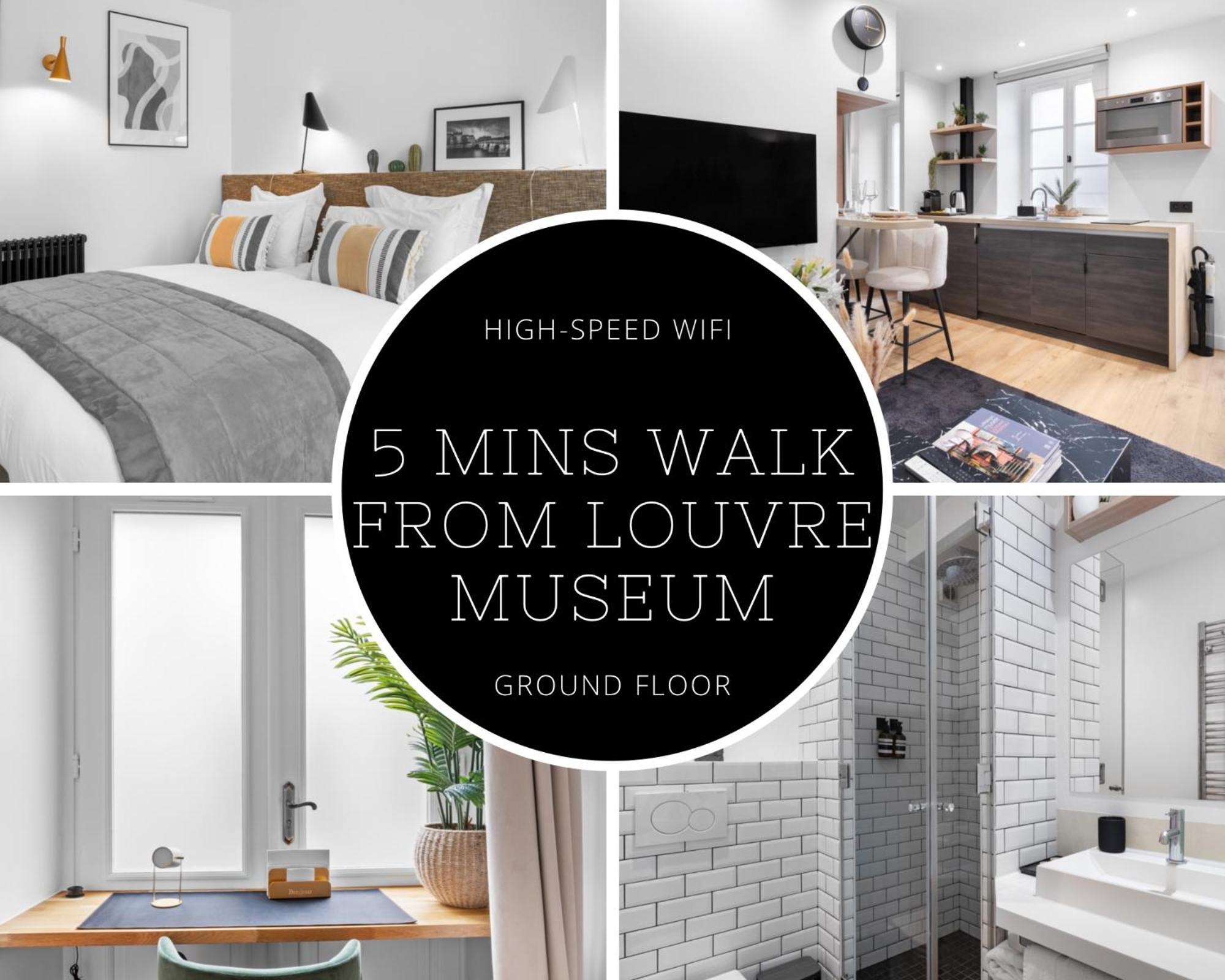 Appartement 30M2 Cosy A 5 Min A Pied Du Musee Du Louvre Париж Екстериор снимка